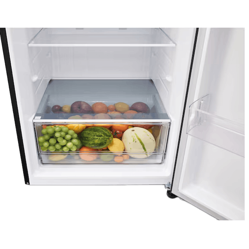 Nevera LG No Frost Congelador Superior 459 Litros Door Cooling Gris