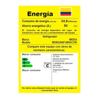 Refrigerador Midea 1 Puerta 187L Lake Silver