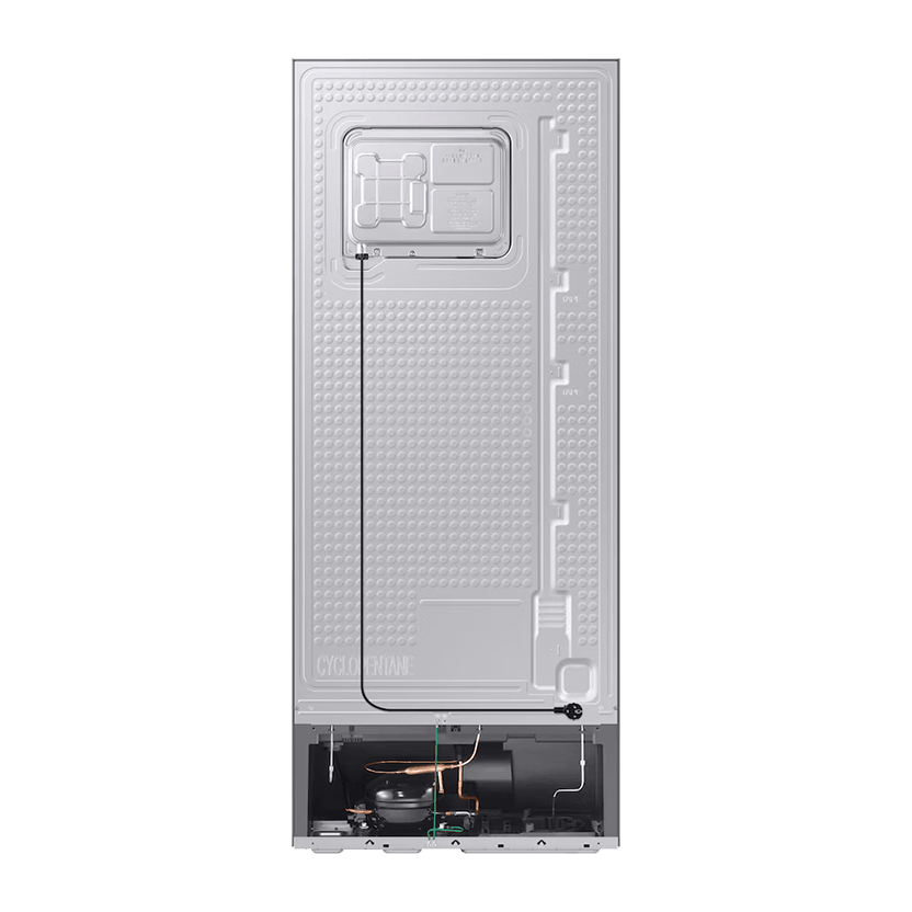 Nevera Samsung Congelador Superior 389 Litros Gris