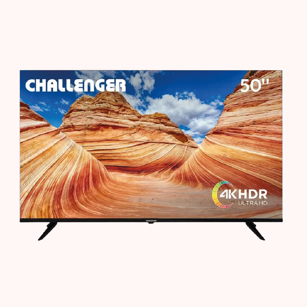 Televisor Challenger 50 pulgadas 4K Smart Google TV UHD 50KG85 BT T2 - UHD 50KG85 BT GOOGLE T2