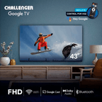 Televisor Challenger 43" LED FULL HD Google TV