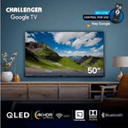Televisor Challenger QLED 50" Google TV TV 50"