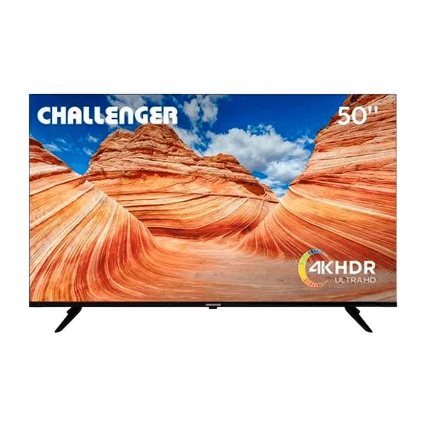 Televisor Challenger 50'pulgadas 4K Smart Google TV UHD