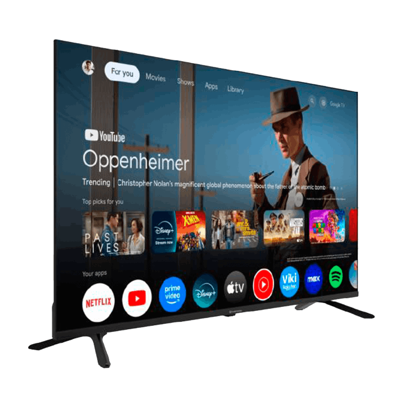 Televisor 58" pulgadas 4K UHD Google TVQLED