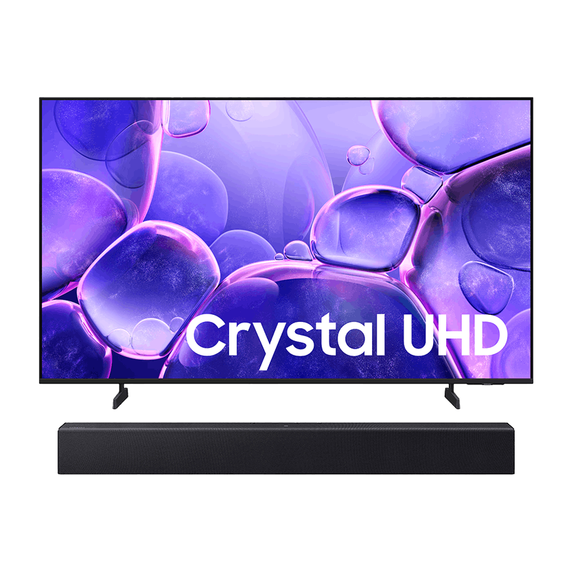 TV Samsung 50" U8000 UHD 4K + Barra de SonidoB400F