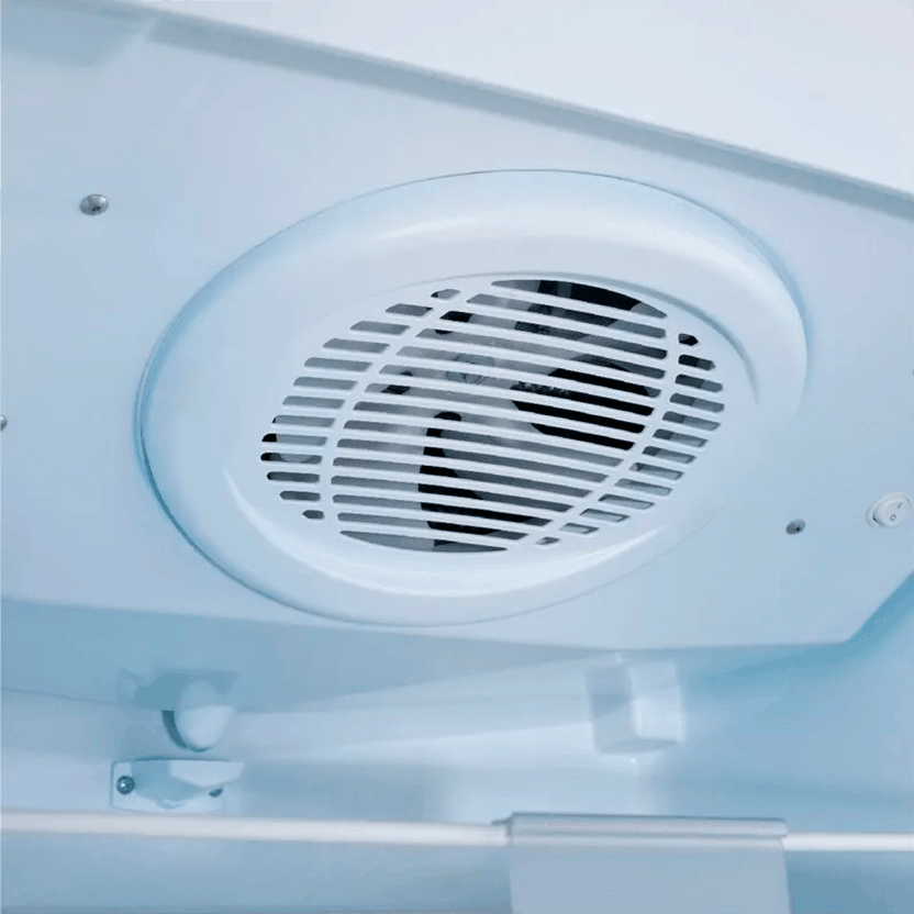 Vitrina Frigorífica Panorámica Indurama 321 Litros Brutos Blanco VFV 400