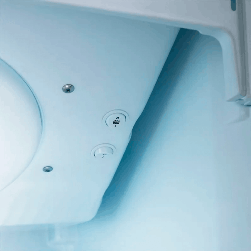 Vitrina Frigorífica Panorámica Indurama 321 Litros Brutos Blanco VFV 400