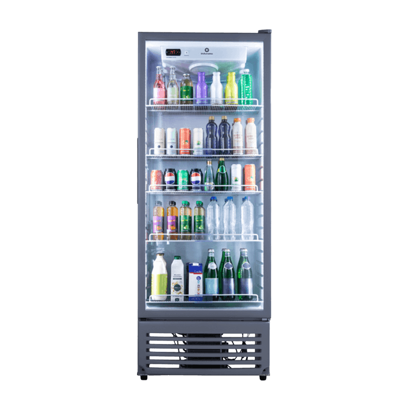 Vitrina Frigorífica Indurama Panorámica 520L