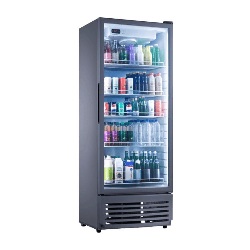 Vitrina Frigorífica Indurama Panorámica 520L