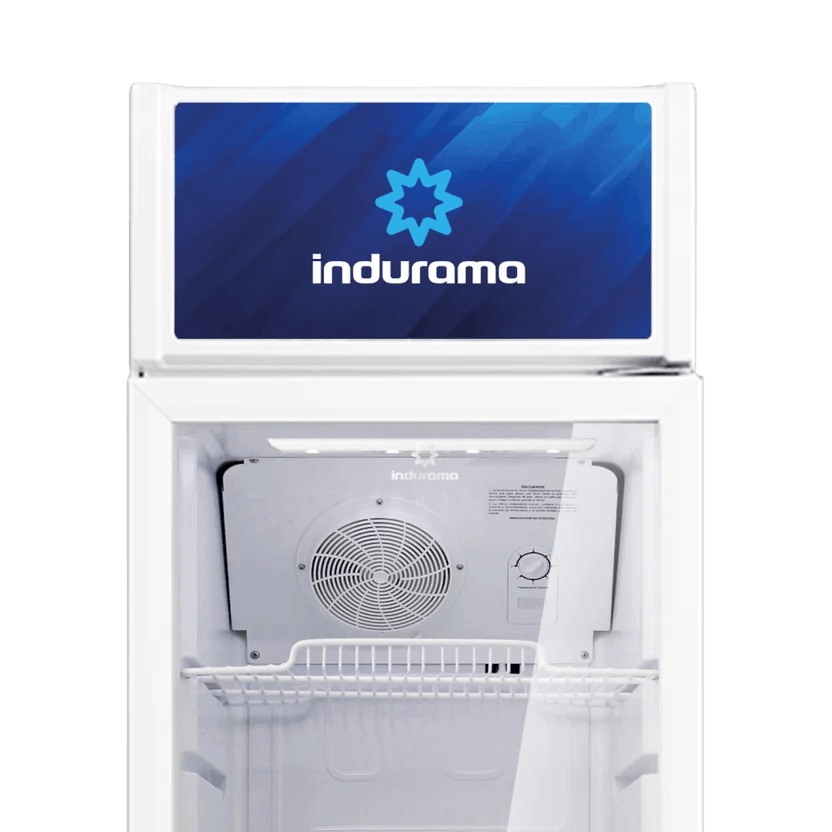 Vitrina Refrigeradora Indurama No Frost 216 Litros