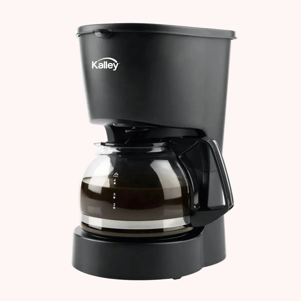 Cafetera KALLEY 4 Tazas  Negro K-MCM4N