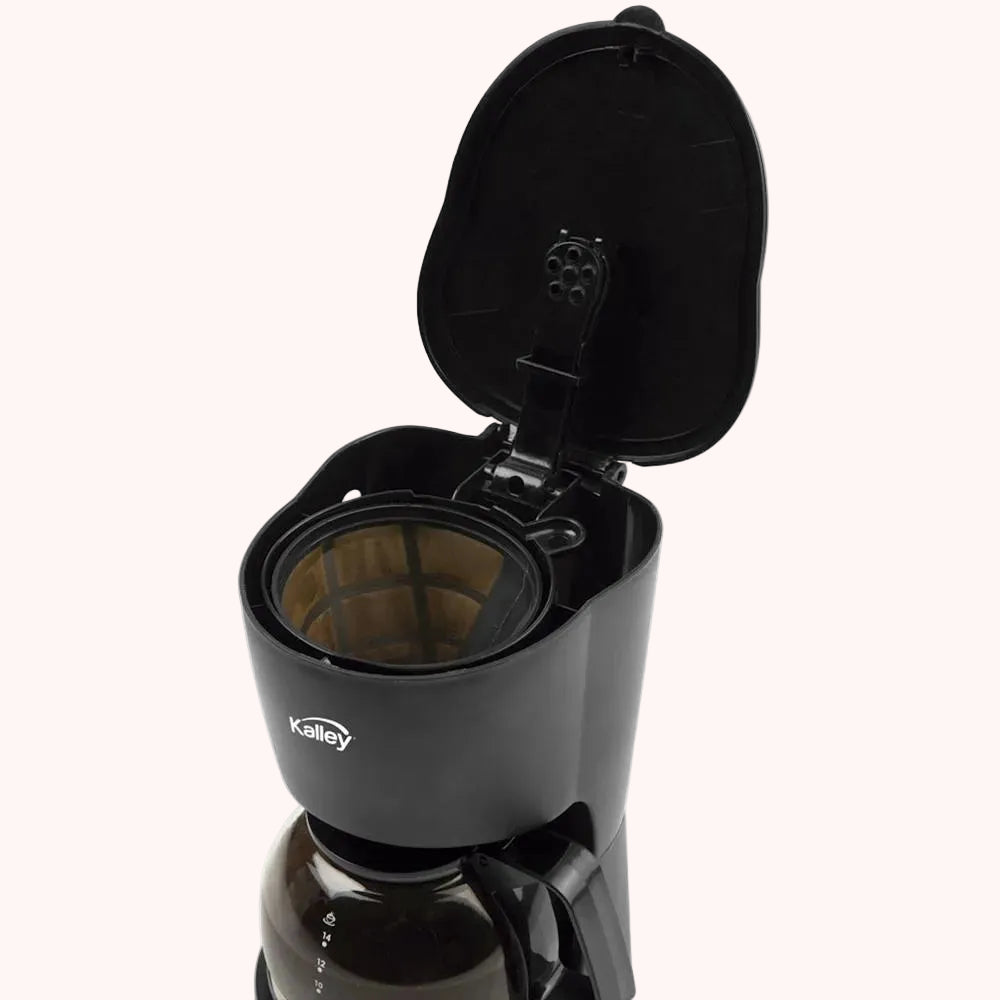 Cafetera KALLEY 4 Tazas  Negro K-MCM4N