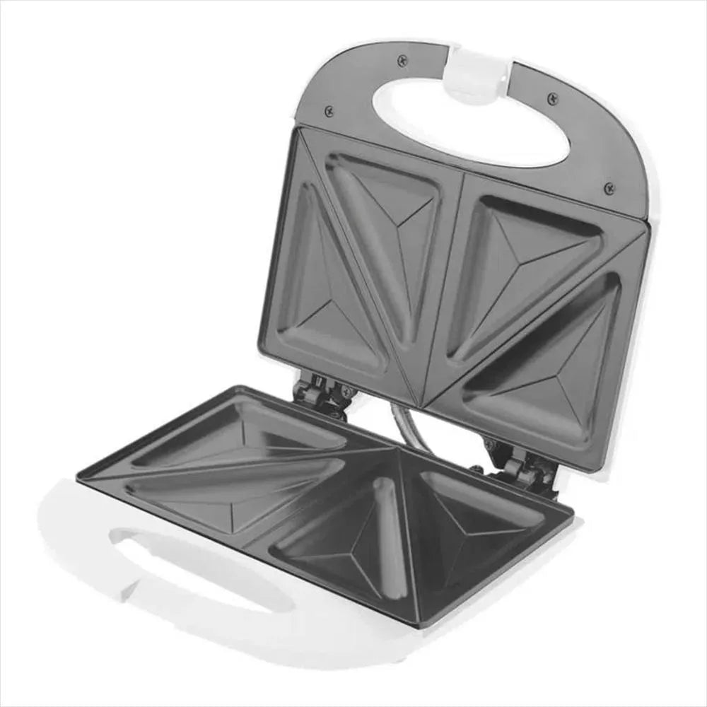 Sanduchera Eléctrica 2 Puestos Antiadherente Kalley / K-SM101 Blanco