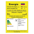 Nevera LG Congelador Superior 459L Negro Mate DoorCooling - VT45KPMC.AEPCCLM