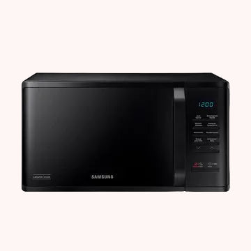 Horno Microondas Samsung 23Litros Con Descongelado Rápido / MS23K3513AK/CO